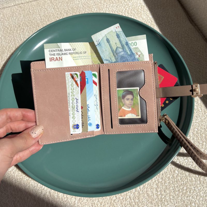 کیف پول وارداتی مدل گلسا کد 0191 - تصویر 5