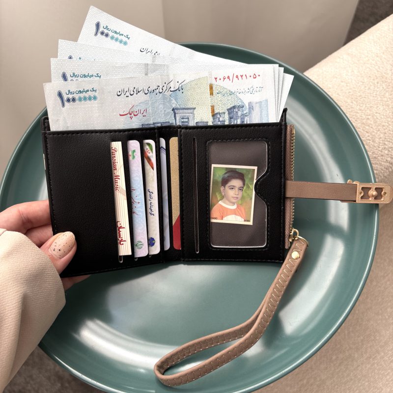 کیف پول وارداتی مدل گندم کد 0192 - تصویر 3