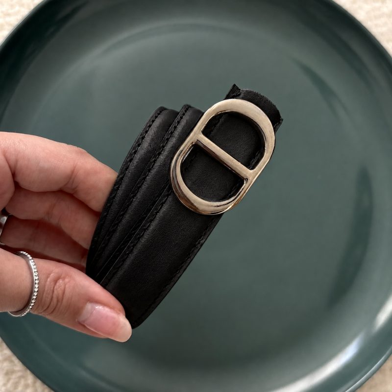 کمربند دخترانه چرم مدل ژوبین کد 0242 - تصویر 5