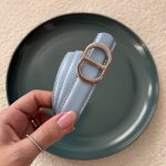 کمربند دخترانه چرم مدل ژوبین کد 0242 - تصویر 3
